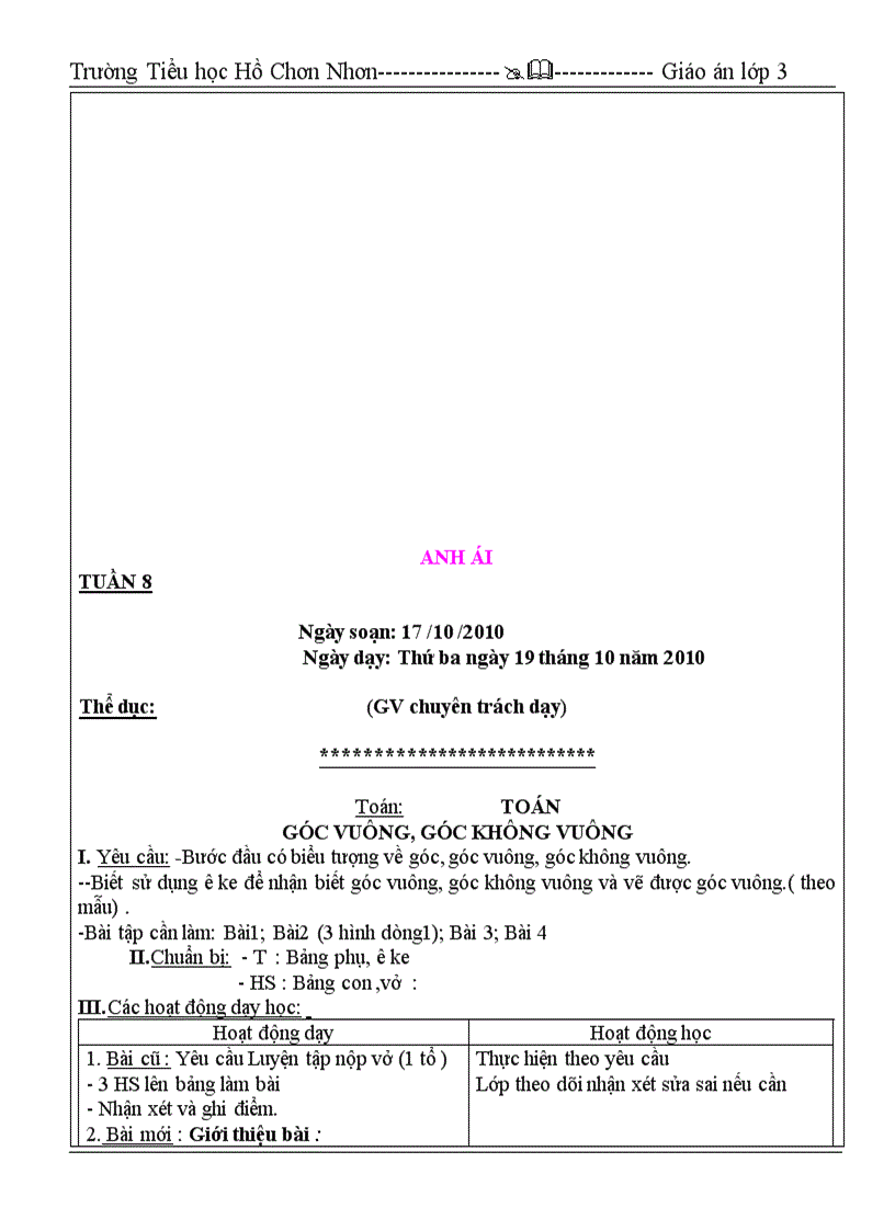 image for page G án L3 tuần 9 sáng chiều