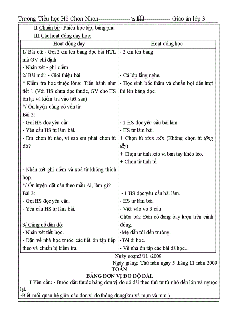 image for page G án L3 tuần 9 sáng chiều