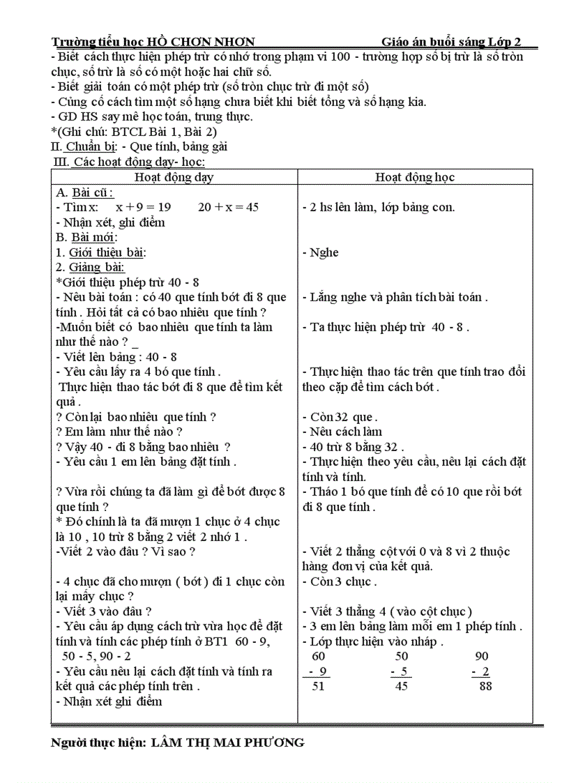 image for page G án lớp 2 Tuần 10 sáng