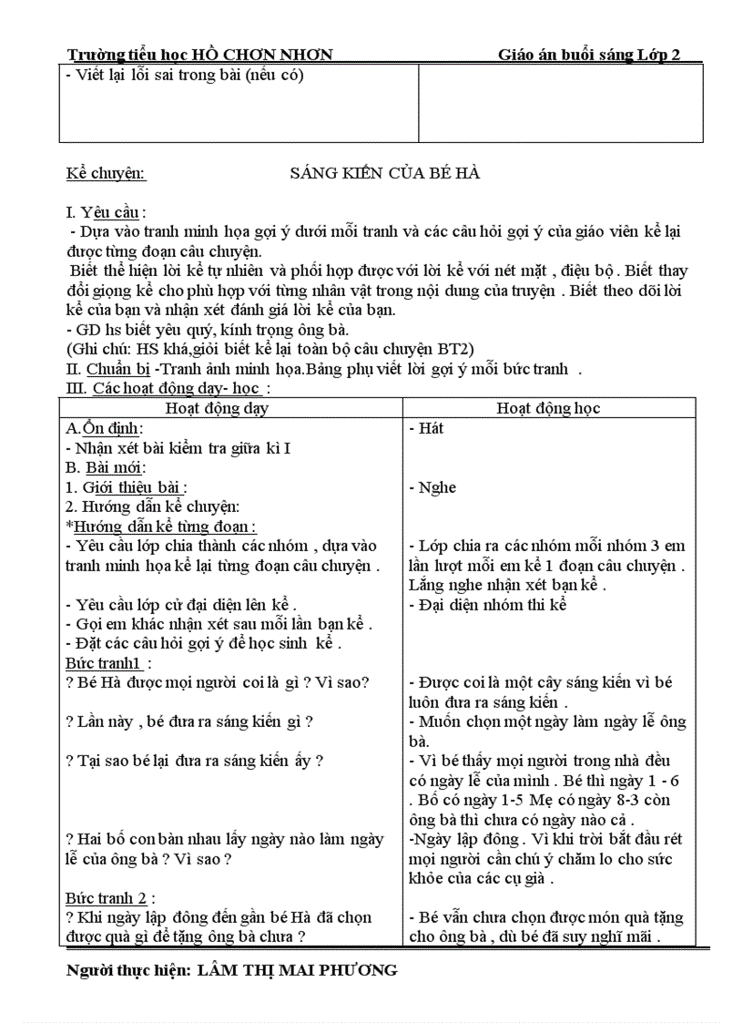 image for page G án lớp 2 Tuần 10 sáng