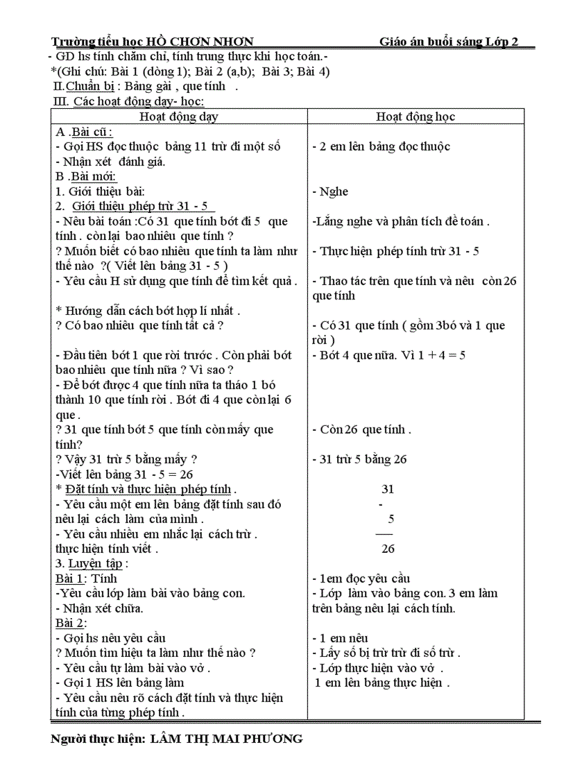 image for page G án lớp 2 Tuần 10 sáng