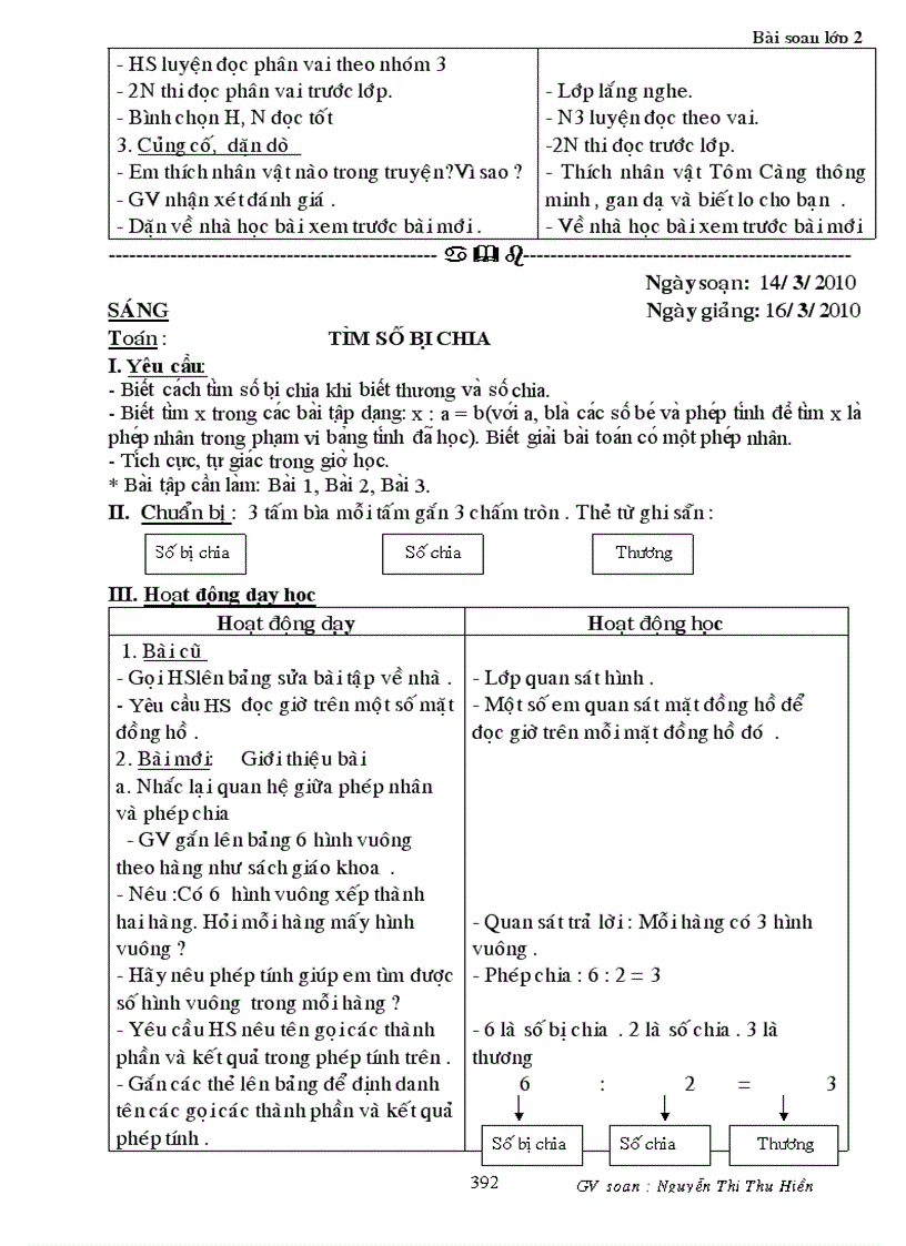 image for page Gao an lop 2 tuan 26 CKT