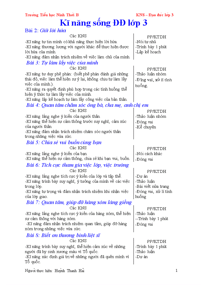 image for page Gd ki nang song mon dđ lop 3