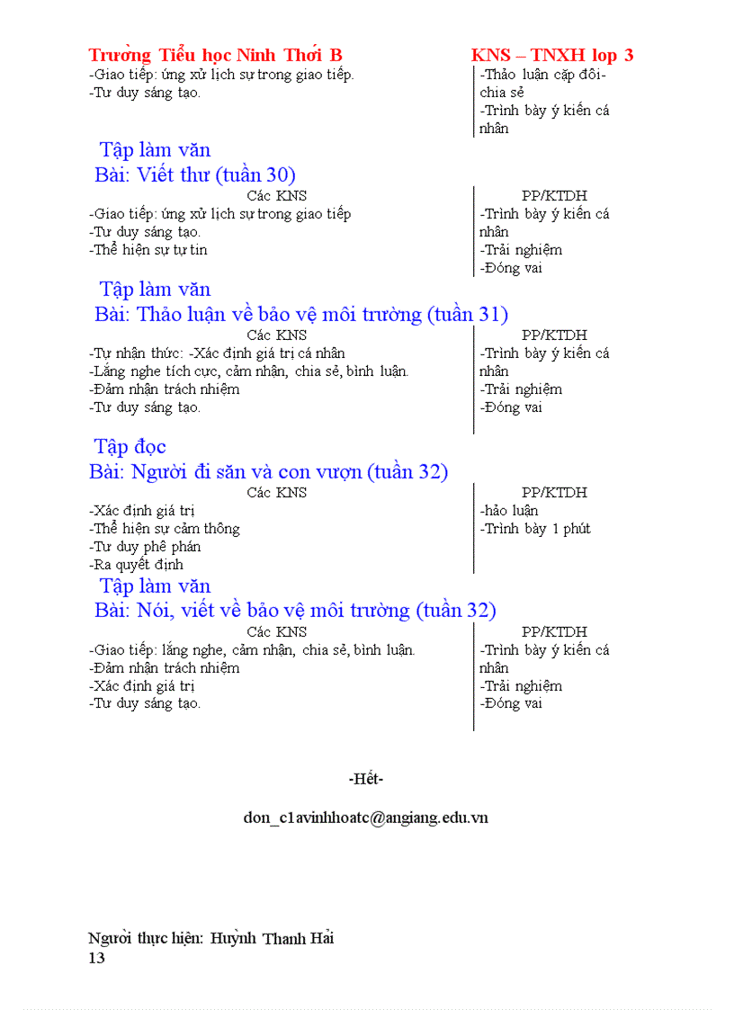 image for page Gd ki nang song mon tnxh lop 3