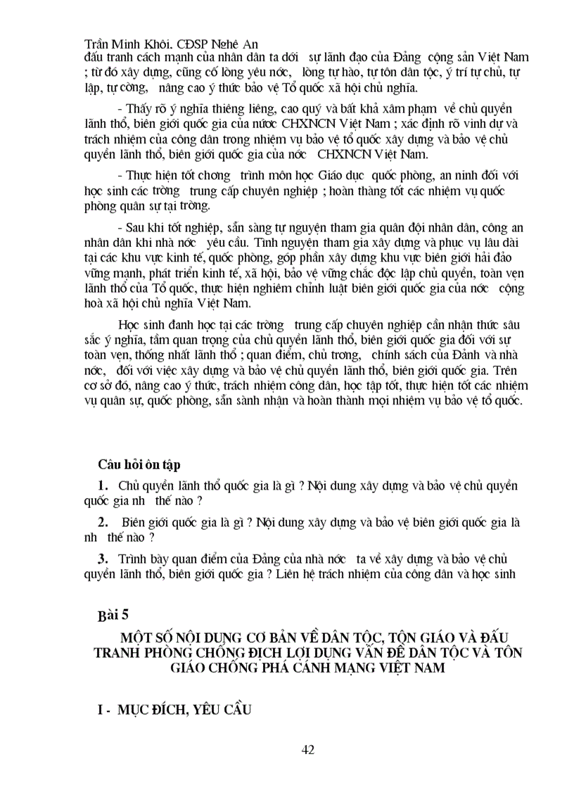 image for page GDQP HP2 hệ CDDH chương trình mới