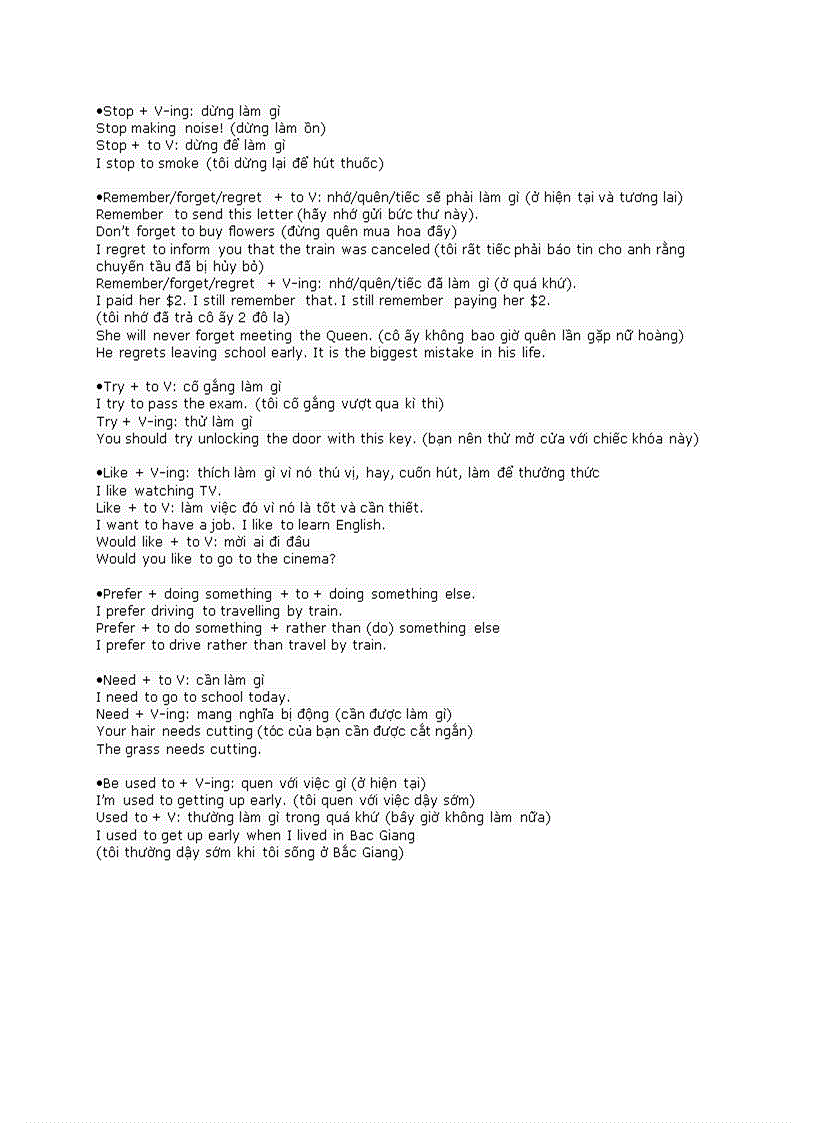 image for page Gerund an v ing