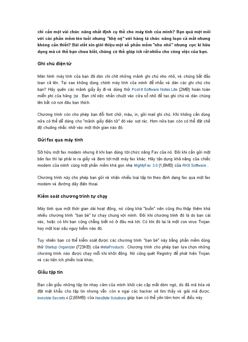 image for page Ghi chú điện tử doc