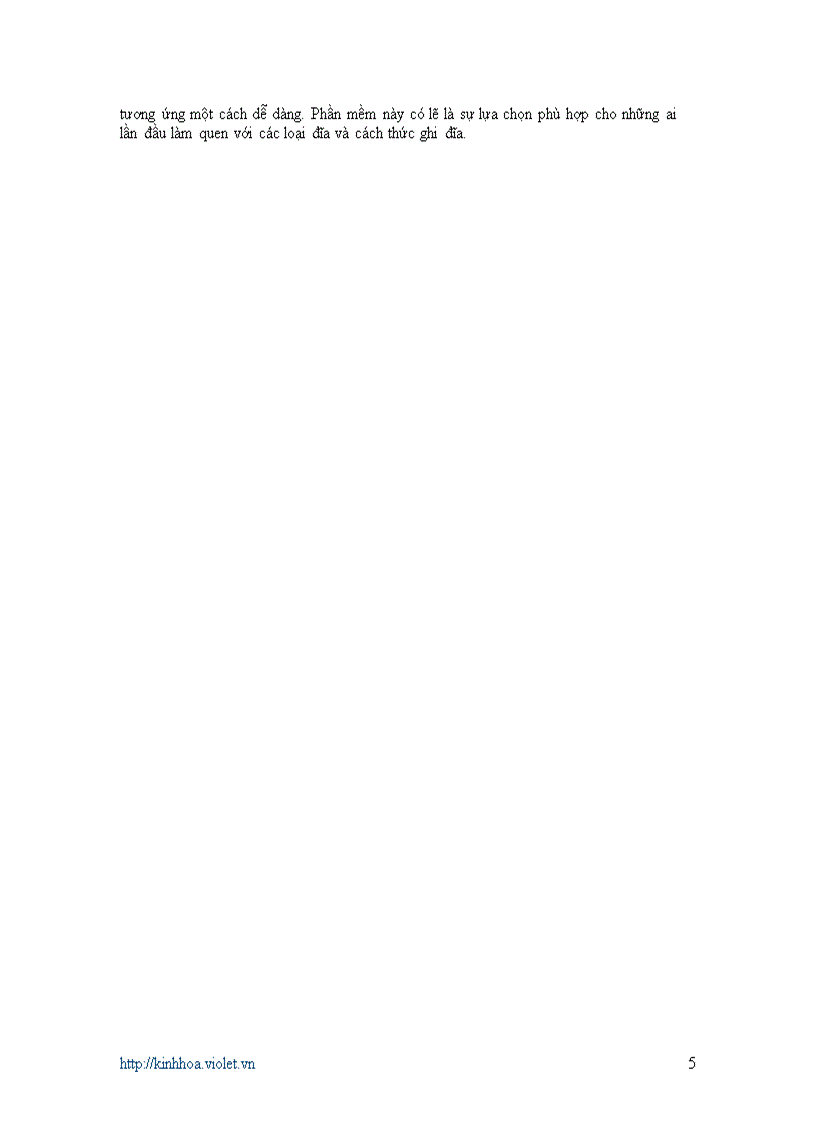 image for page Ghi đĩa đơn giản với PM có bản quyền