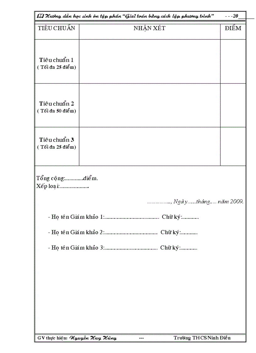 image for page Giải bài toán bằng cách lập phương trình Toán 8
