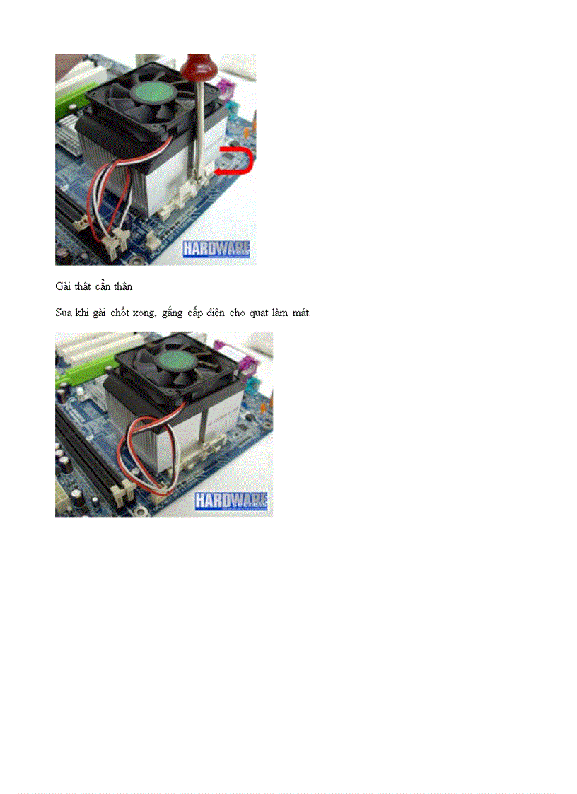 image for page Giải nhiệt cho CPU