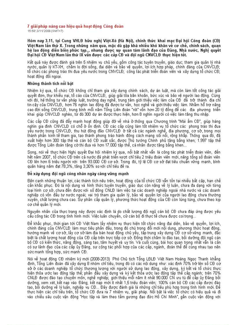 image for page Giải pháp HĐCĐ hiệu quả