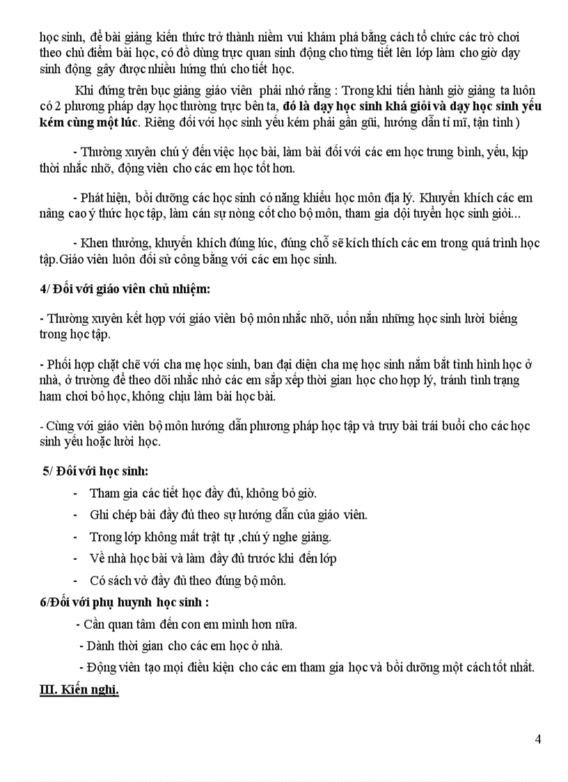 image for page Giải pháp nâng cao chất lượng môn Tiếng Anh