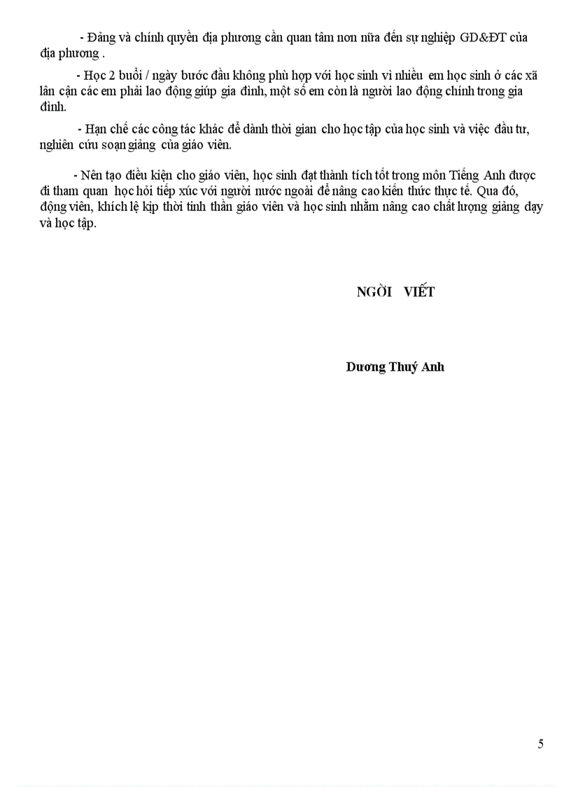 image for page Giải pháp nâng cao chất lượng môn Tiếng Anh