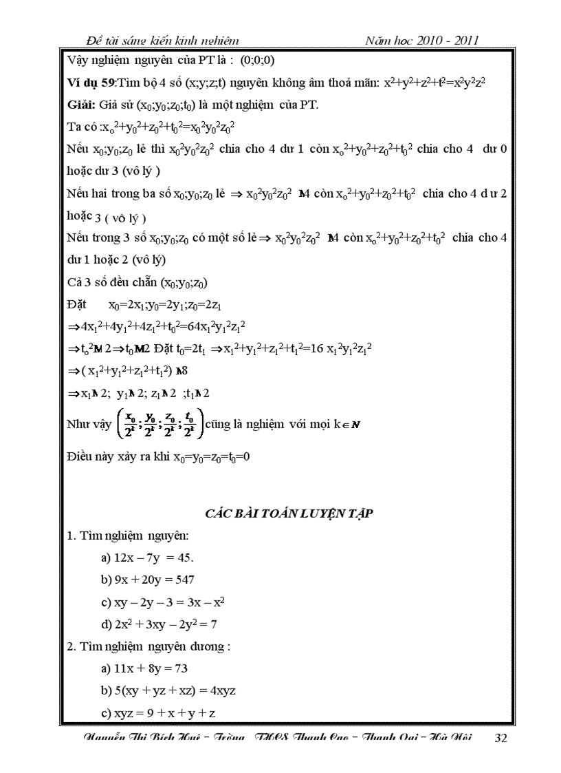 image for page Giải phương trình nghiệm nguyên