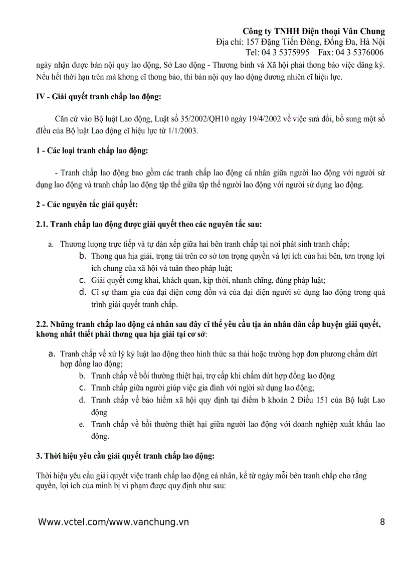 image for page Giải quyết tranh chấp H Đ lao động