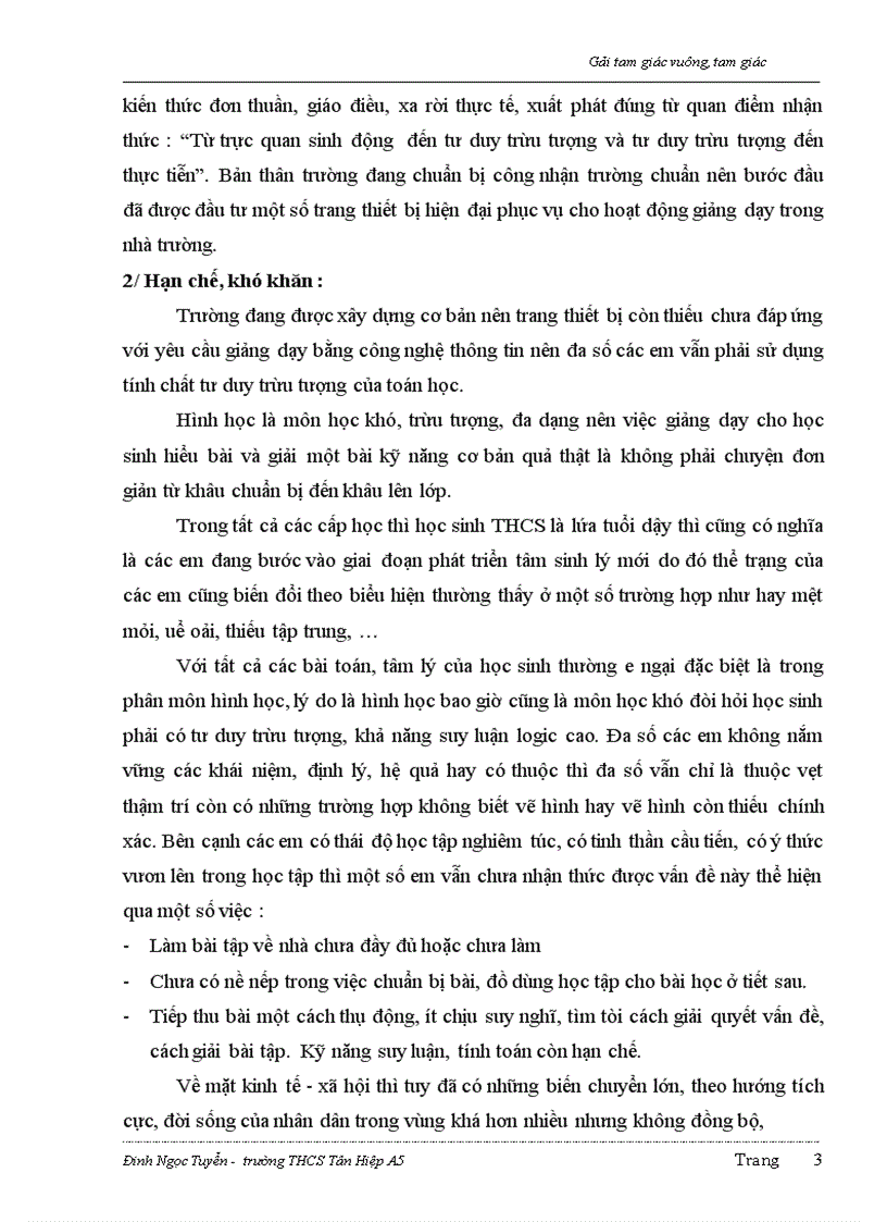 image for page Giải tam giác vuông tam giác