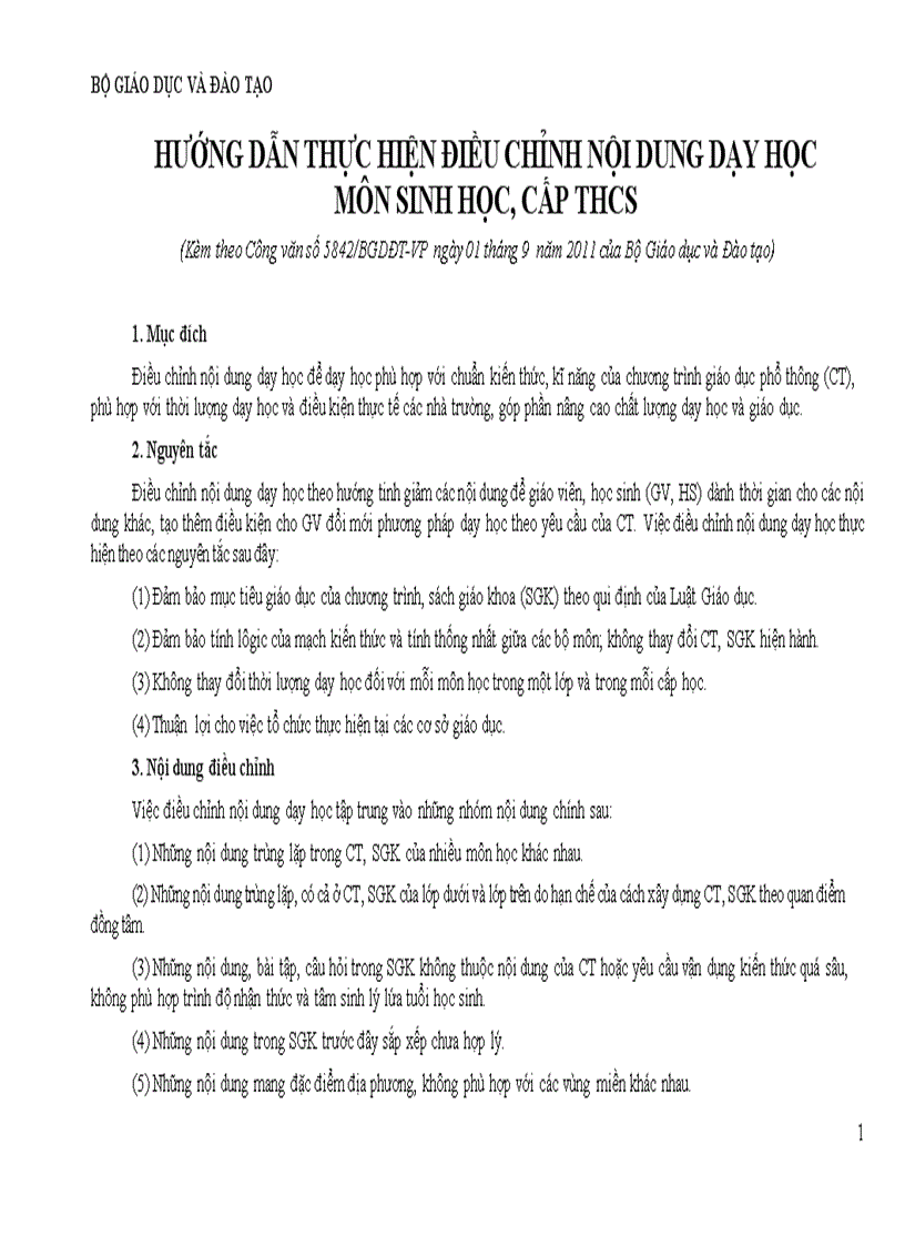 image for page Giảm tải Môn Sinh học THCS