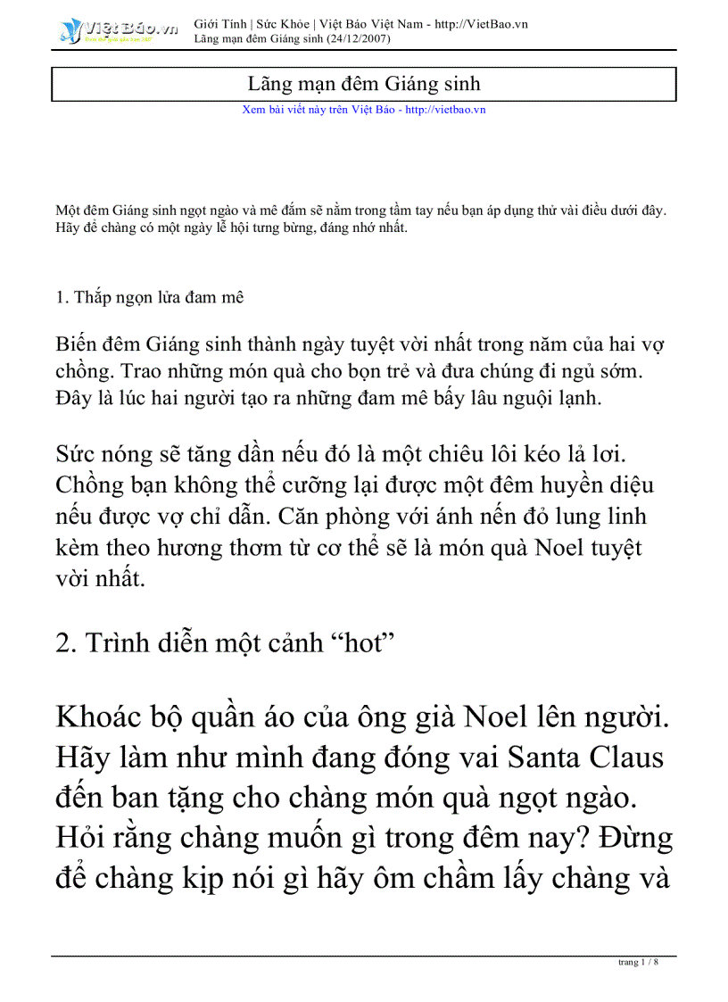 image for page Giáng sinh ngọt ngào và mê đắm