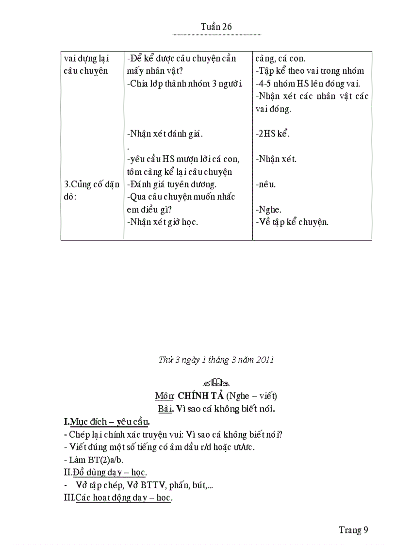 image for page Giao an lop 2 tuần 26