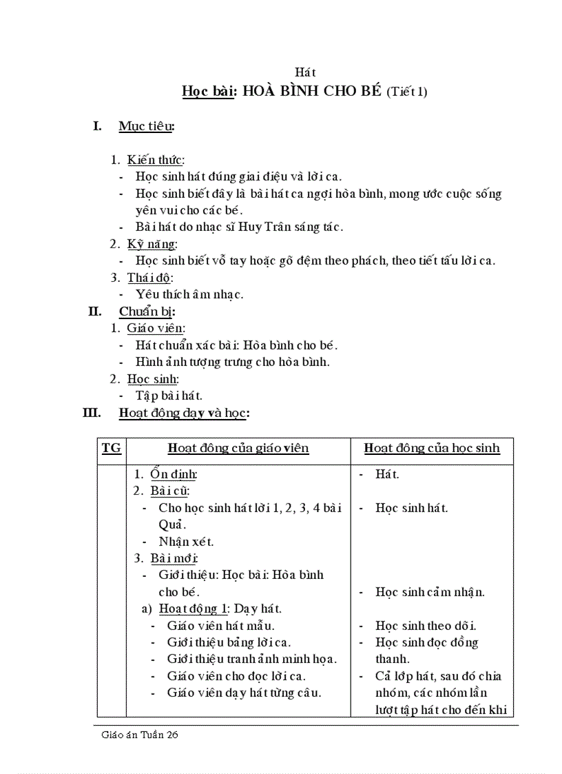 image for page Giao an 1 tuan 26