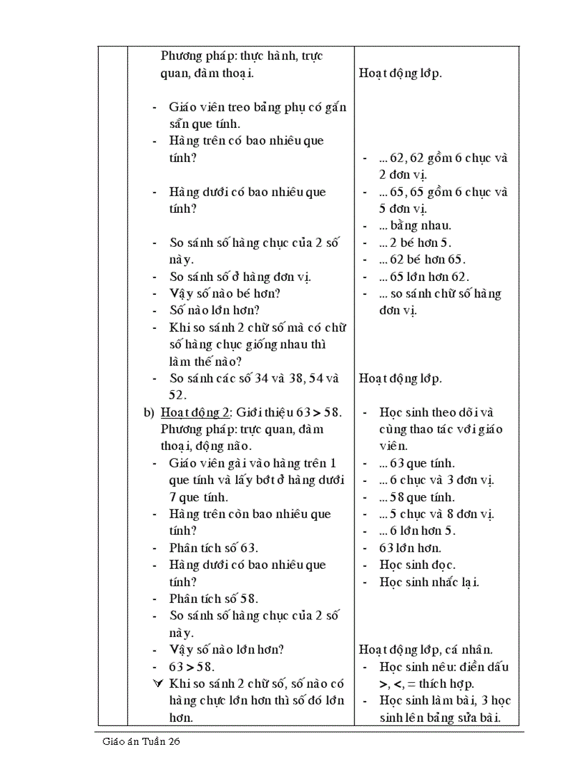 image for page Giao an 1 tuan 26