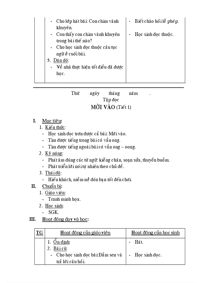 image for page Giao an 1 tuan 28