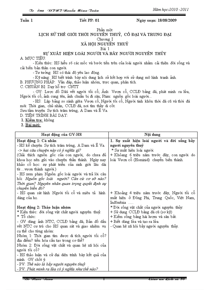 image for page Giao an 10 chuan