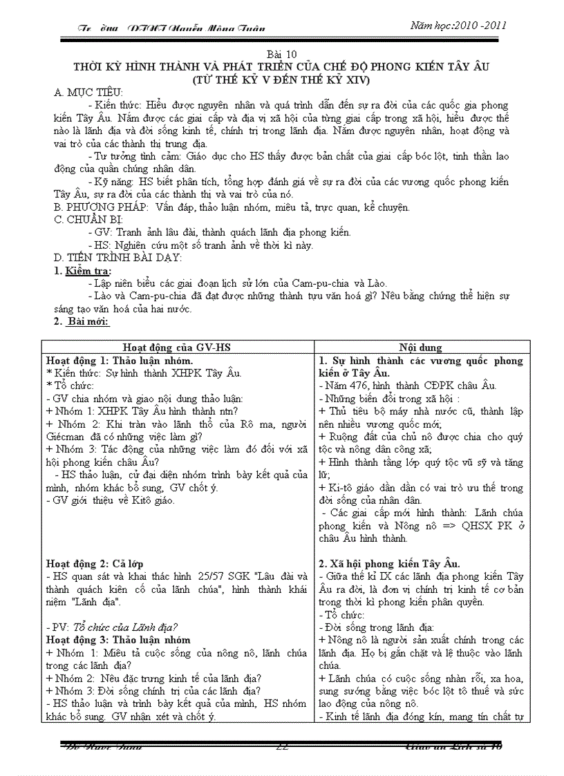 image for page Giao an 10 chuan