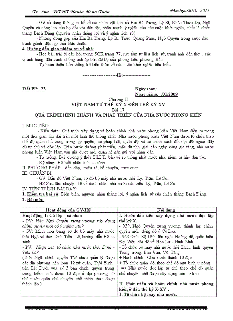 image for page Giao an 10 chuan