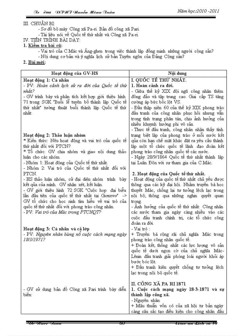 image for page Giao an 10 chuan