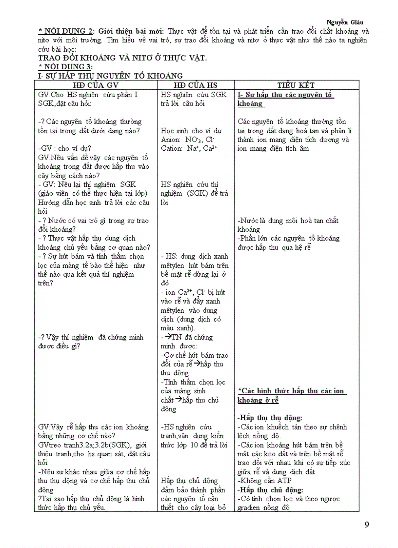 image for page Giáo án 11 nâng cao đầy đủ và hay