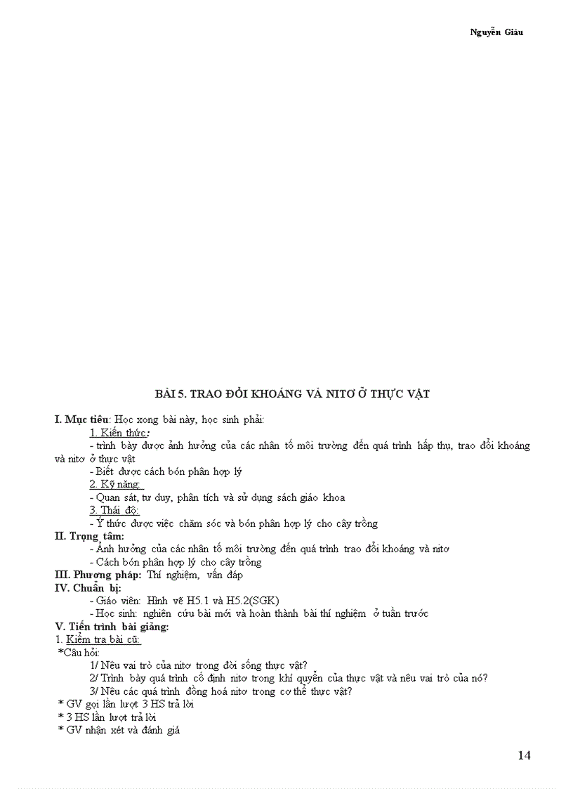 image for page Giáo án 11 nâng cao đầy đủ và hay