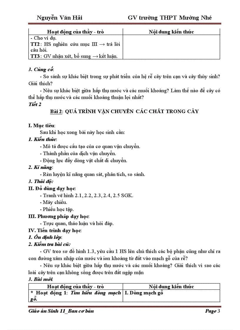 image for page Giao an 11 Trường THPT Mường Nhé Điện Biên