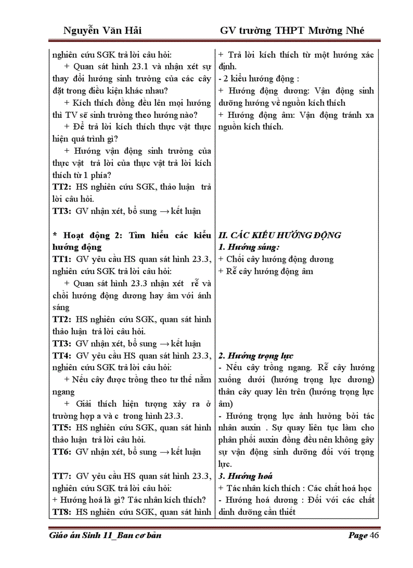 image for page Giao an 11 Trường THPT Mường Nhé Điện Biên