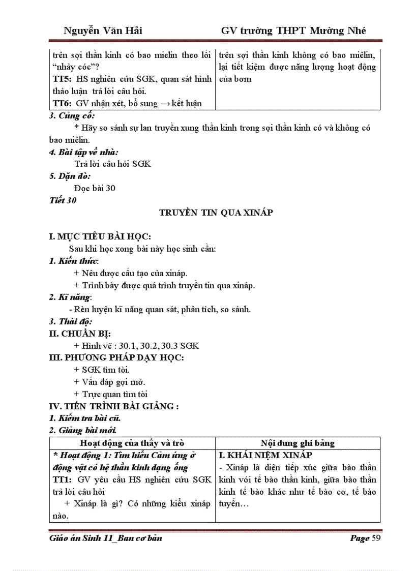 image for page Giao an 11 Trường THPT Mường Nhé Điện Biên