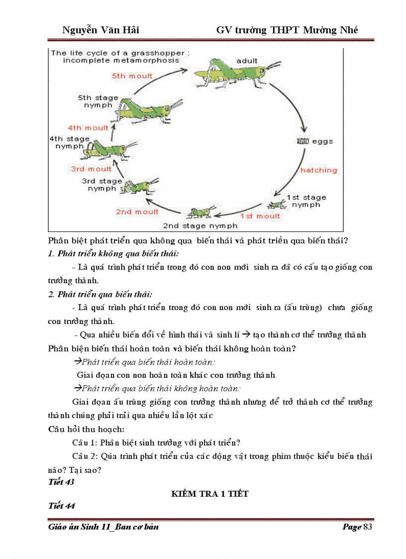 image for page Giao an 11 Trường THPT Mường Nhé Điện Biên