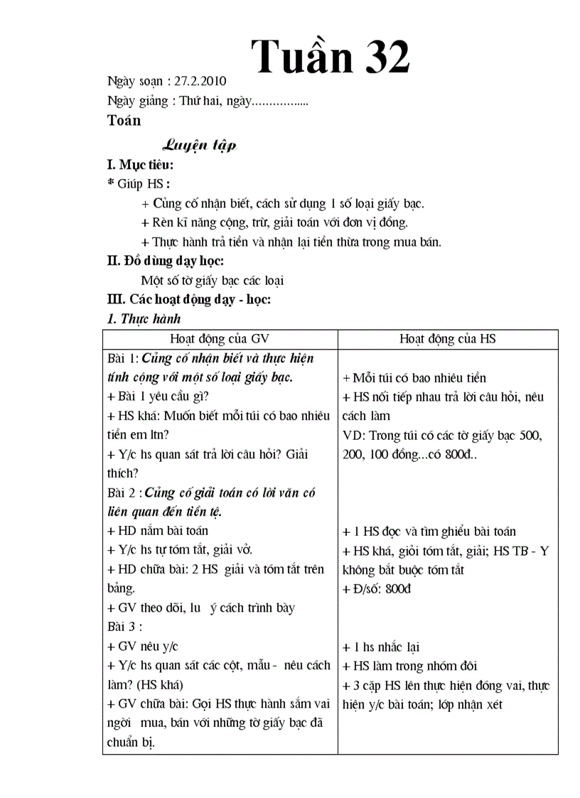 image for page Giáo án 2 tuần 30