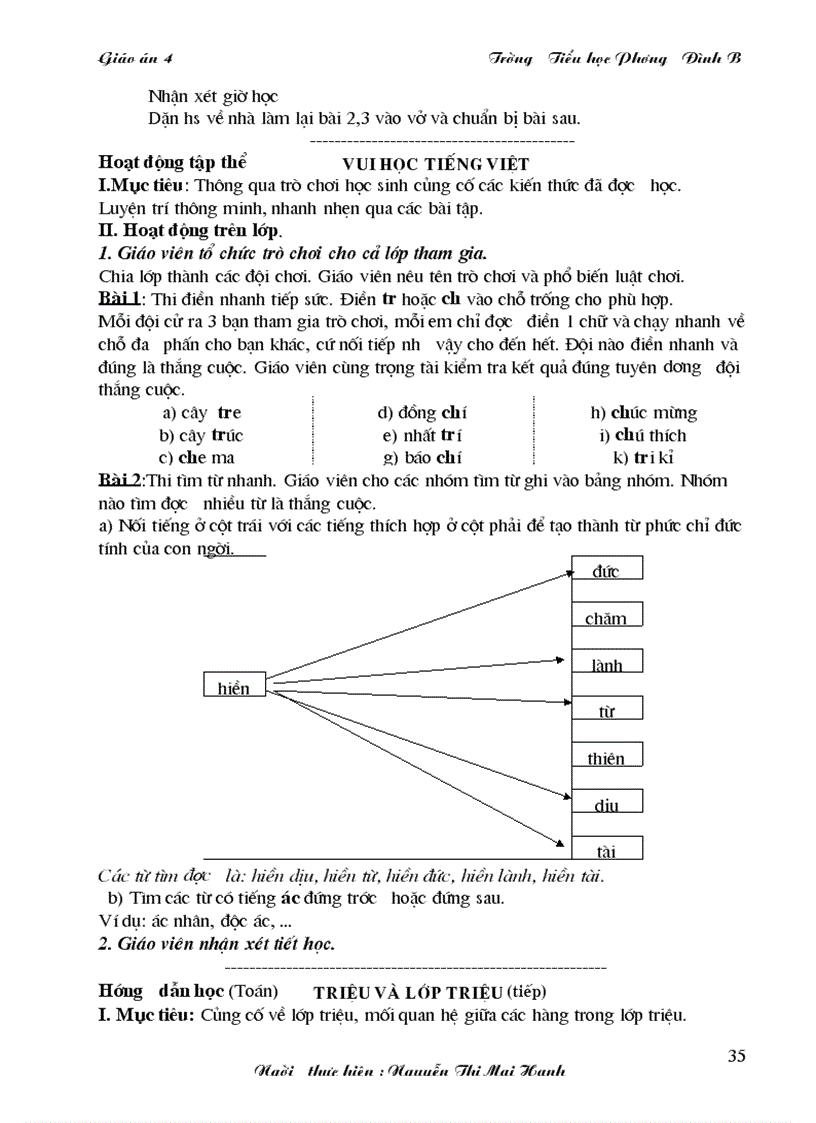 image for page Giáo án 4 tuần 1