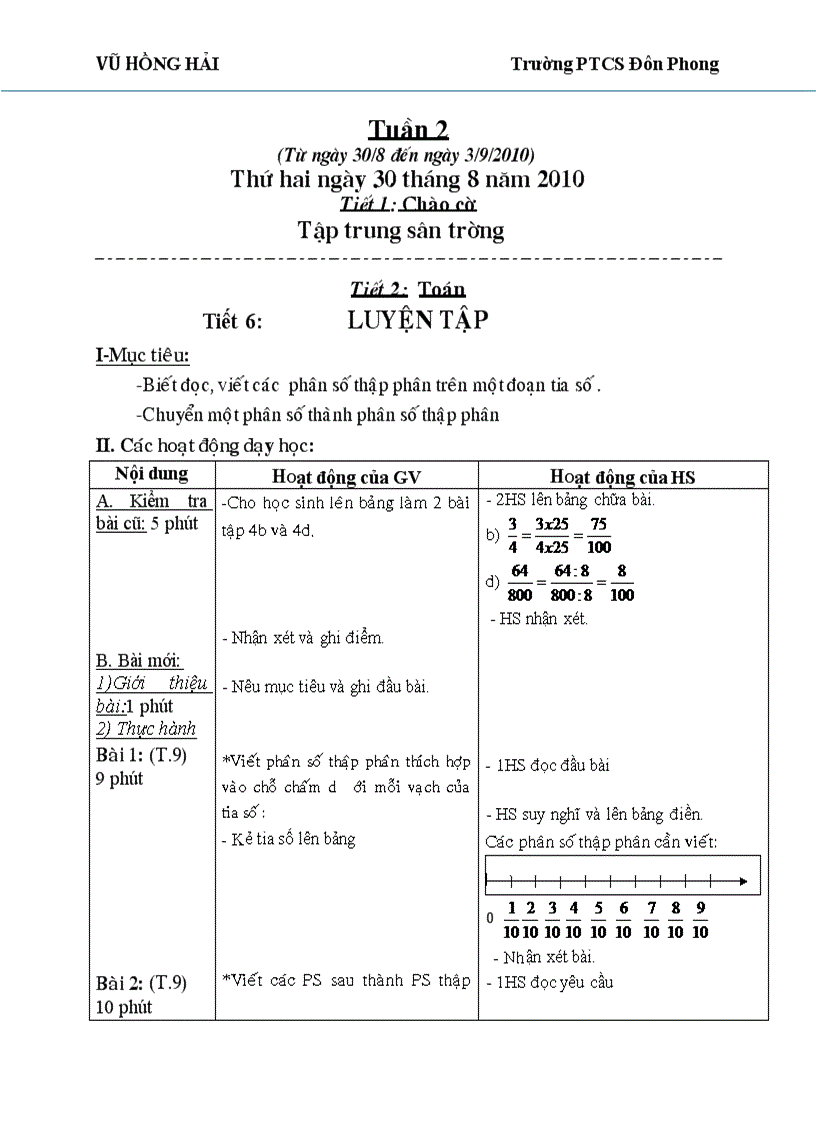 image for page Giao an 5 tuân 2