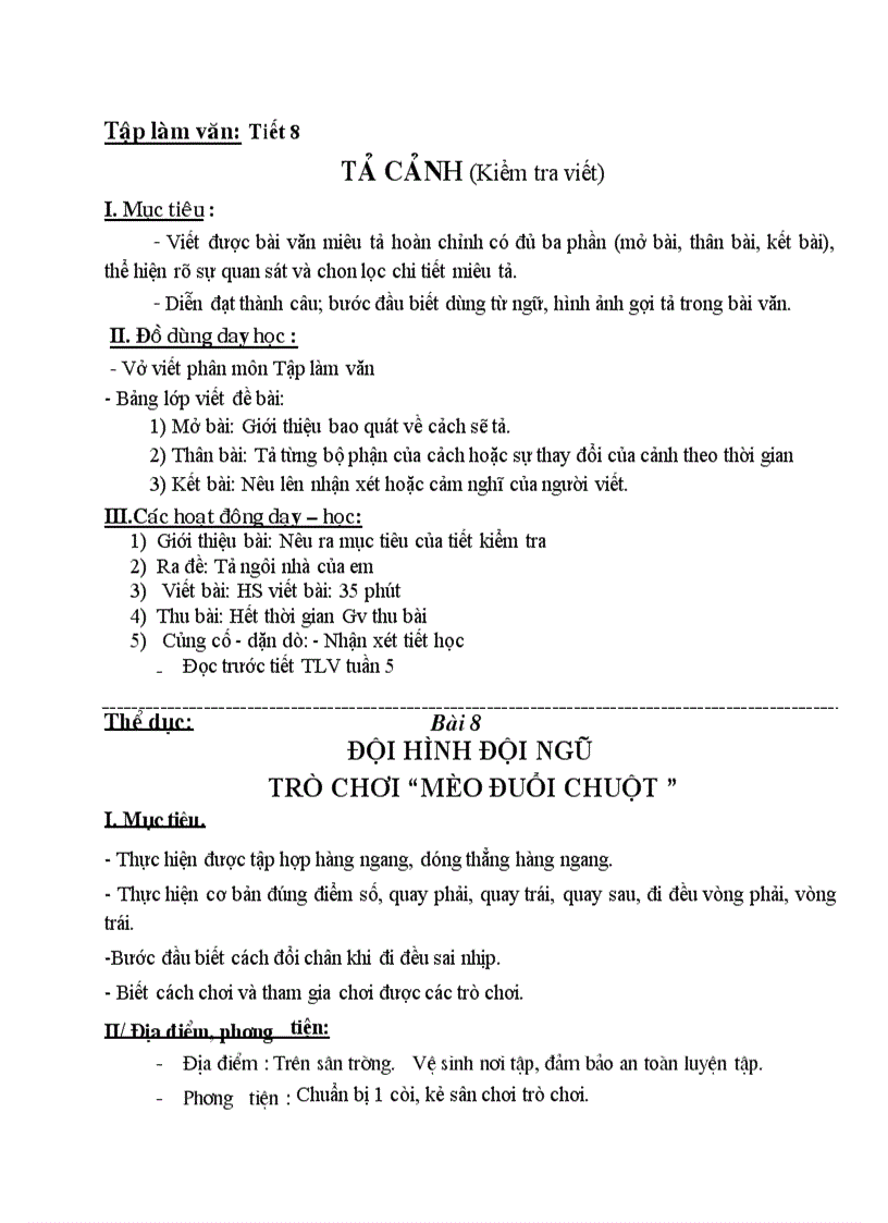 image for page Giao an 5 tuần 4