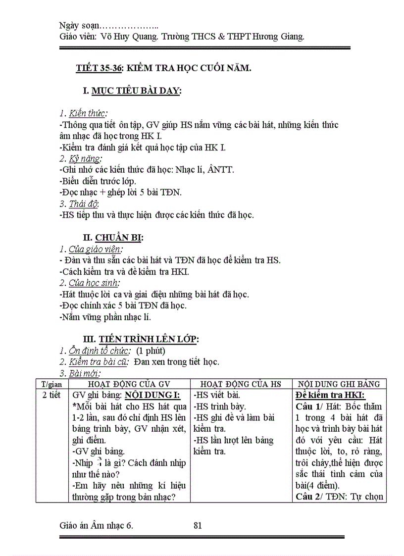image for page Giao an 6