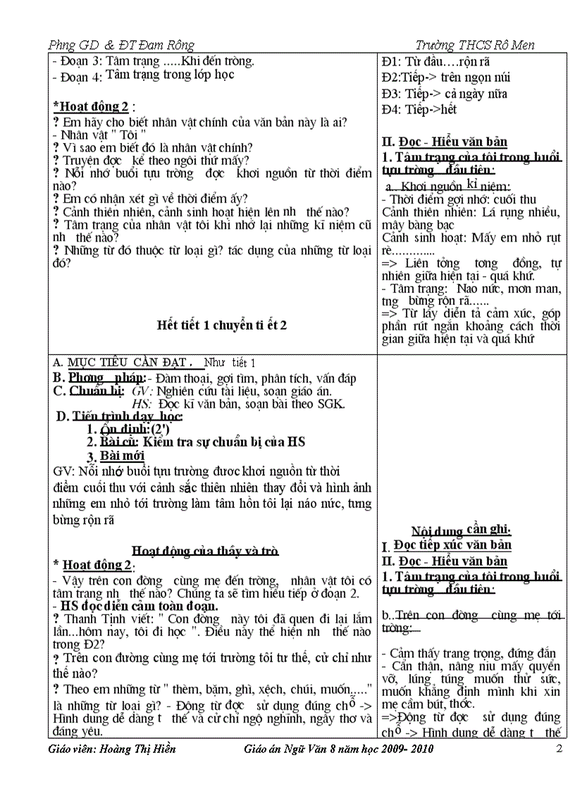image for page Giáo án 8 hay