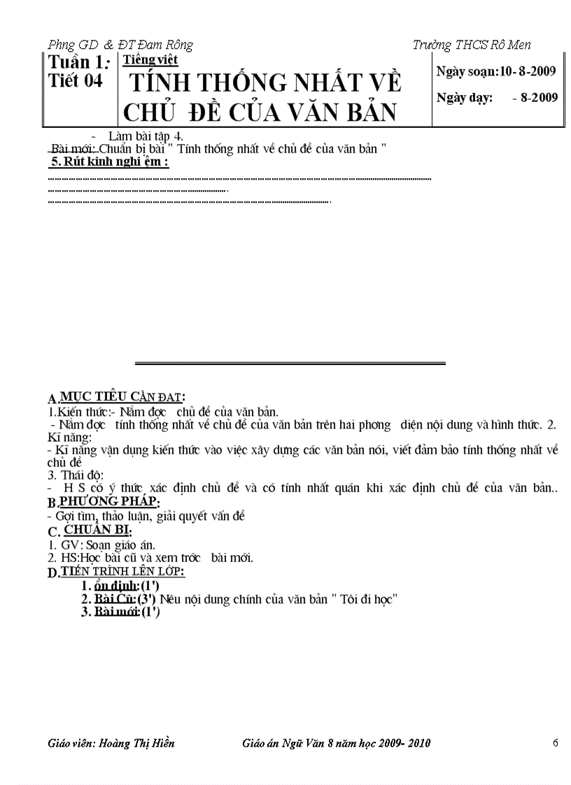 image for page Giáo án 8 hay