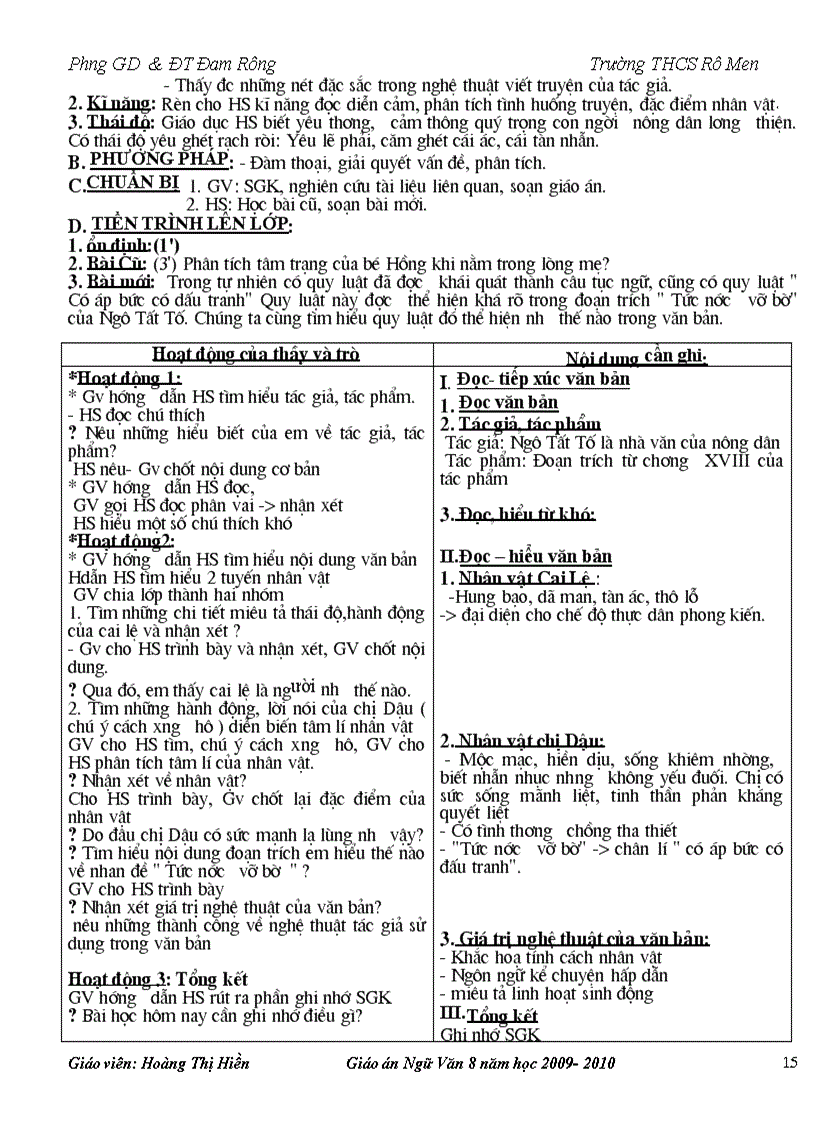 image for page Giáo án 8 hay