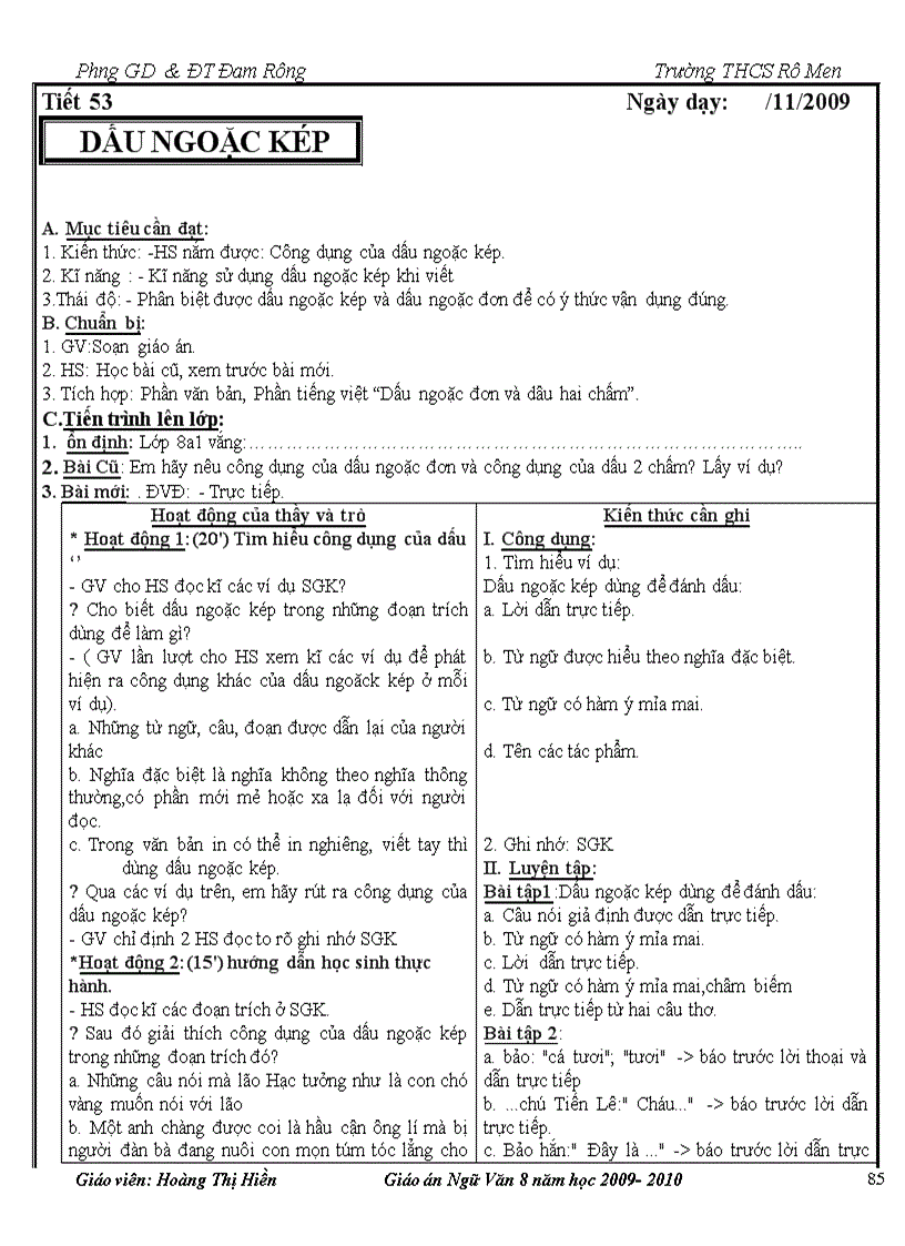 image for page Giáo án 8 hay