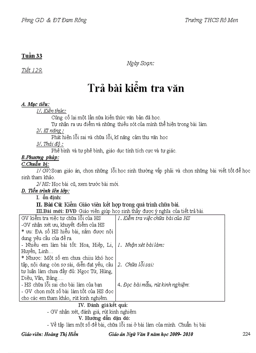 image for page Giáo án 8 hay
