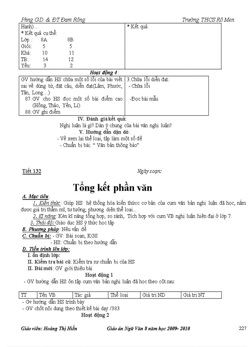 image for page Giáo án 8 hay