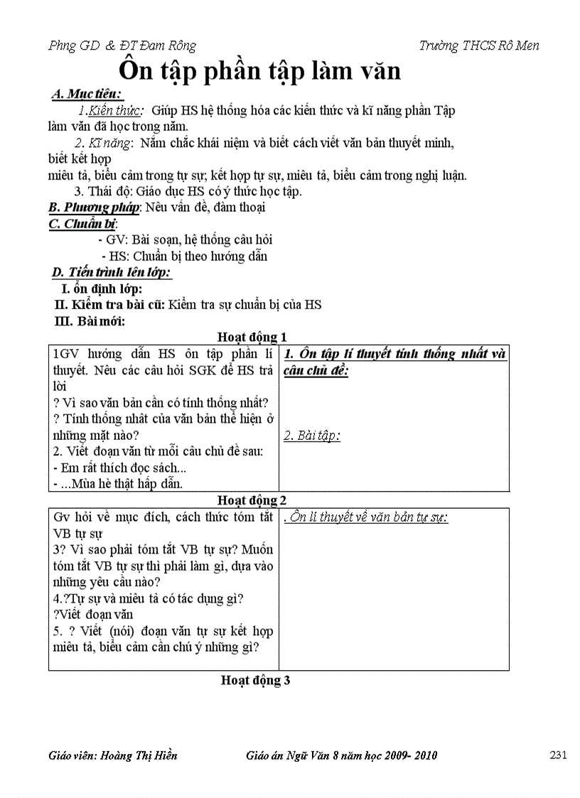 image for page Giáo án 8 hay