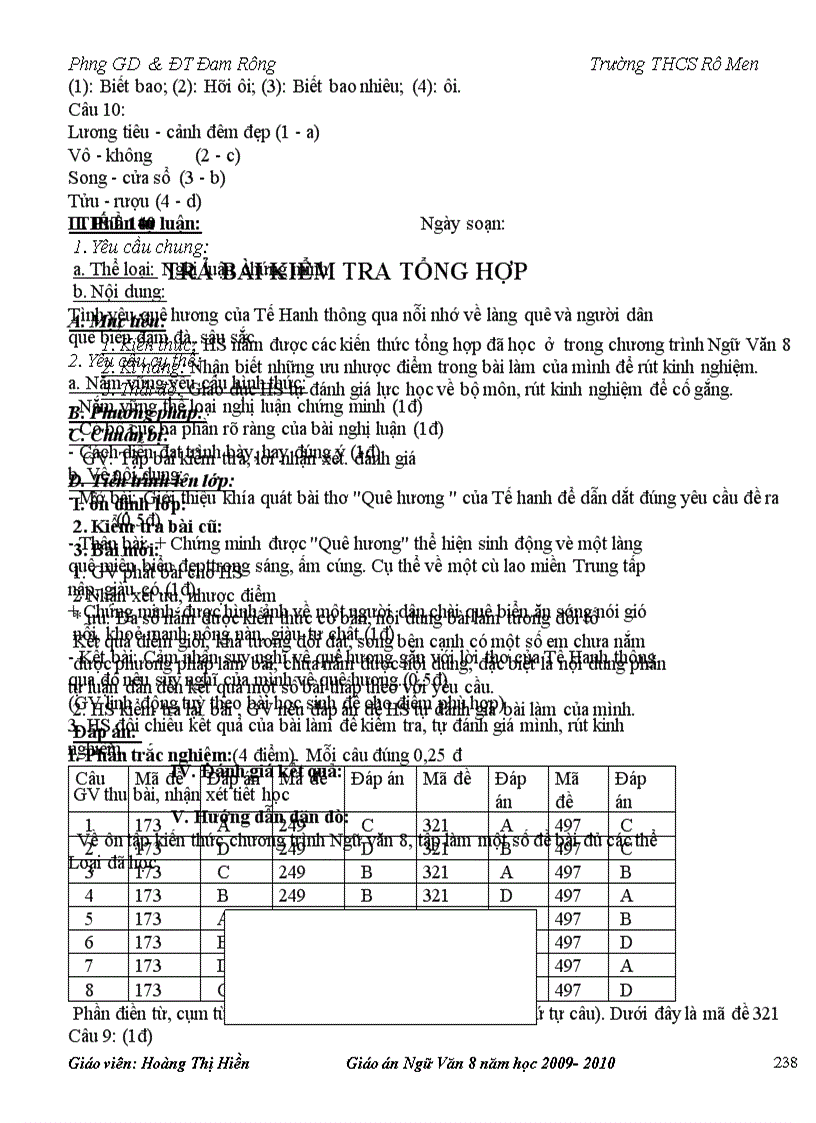 image for page Giáo án 8 hay