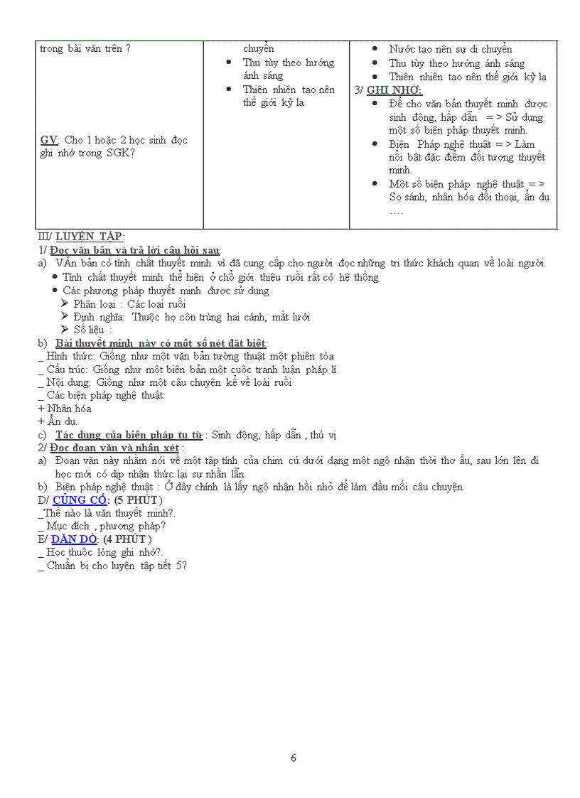 image for page Giáo án 9 3 cột rất hay và khoa học